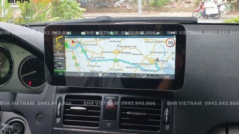 Màn hình DVD Android xe Mercedes C Class W204 (C200/ C250/ C300) 2007-2010 | Màn hình nguyên khối Flycar